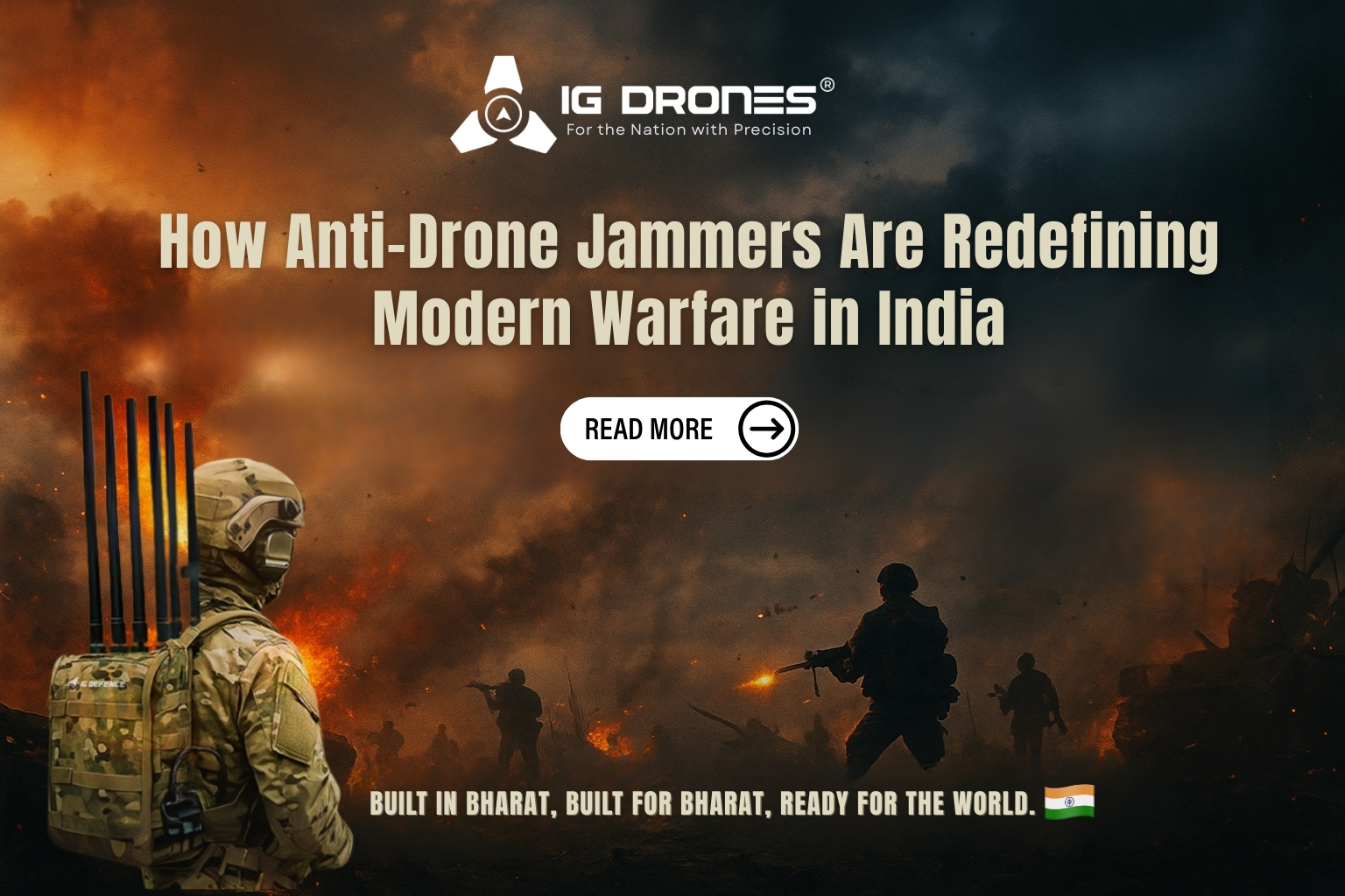 How Anti-Drone Jammers Are Redefining Modern Warfare in India