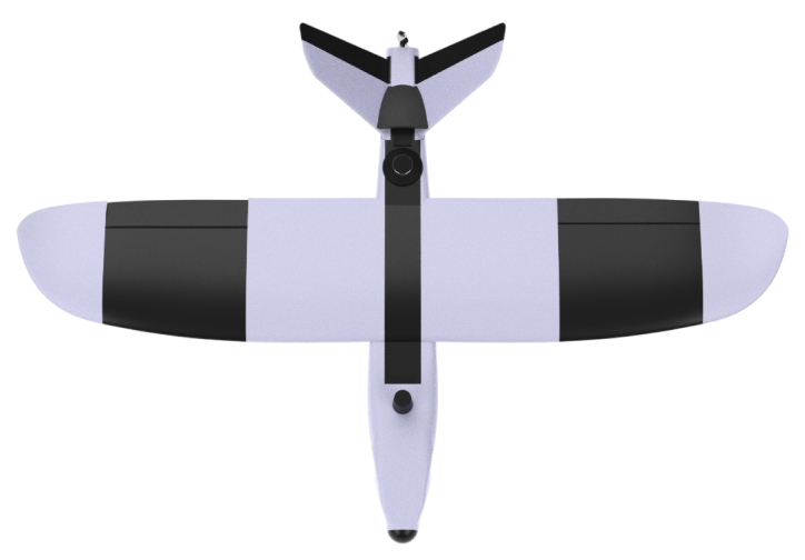 Top view of Delta 400 drone.