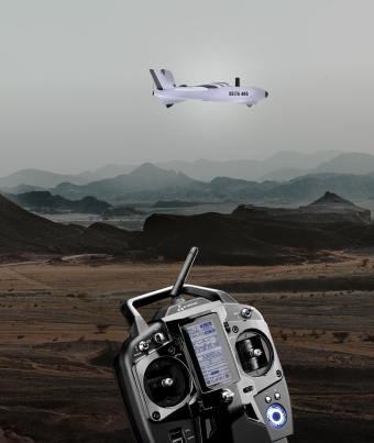 image ofDelta 400 drone flying.