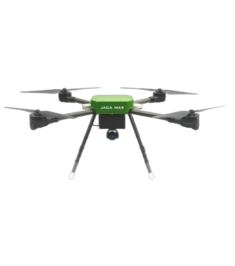 Front view of Kisaan drone.