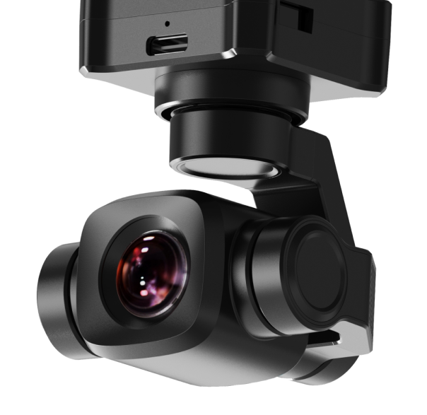 Image of a digital drone camera.