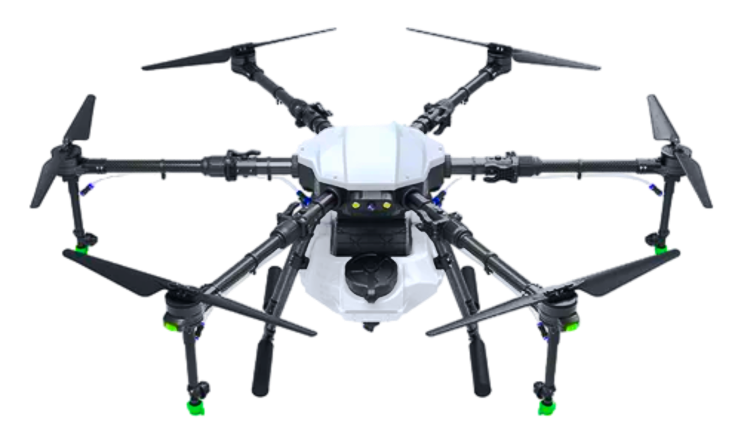 Front view of Kisaan drone.